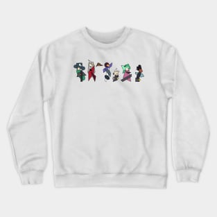 Abstract  The Owl House Crewneck Sweatshirt